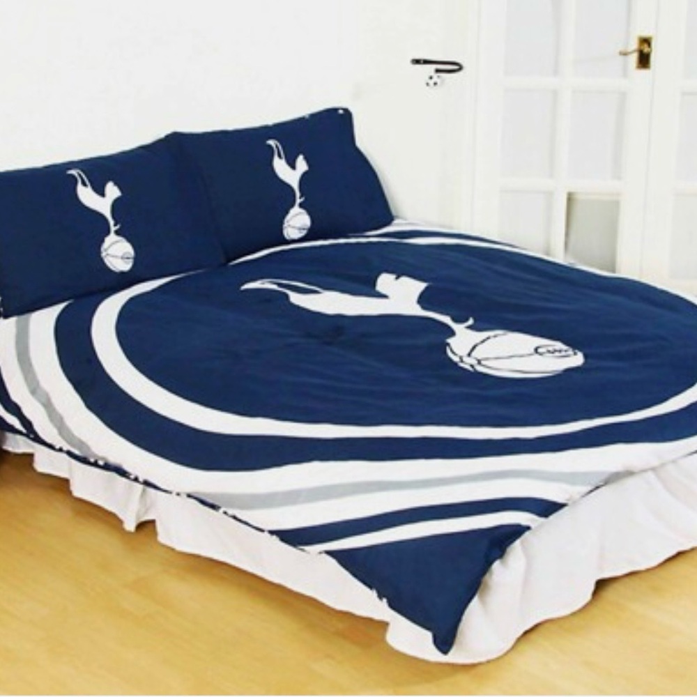 Tottenham Hotspur Blue and White Duvet Cover